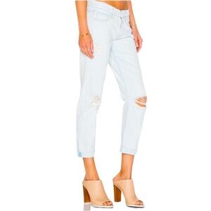 MOTHER The Dropout Fray Boyfriend Jean In “Get Blondie” Wash Size 29 💕